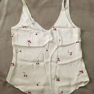 Reformation Cherry Tank Top size Small